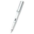 Plniace pero Lamy Safari Shiny White, hrot M